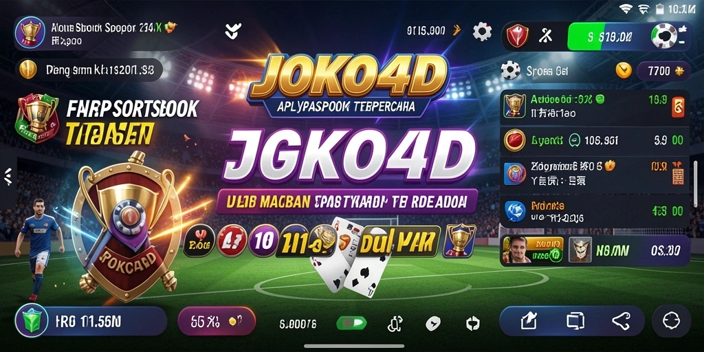 Screenshot utama JOKO4D menampilkan presentasi taruhan olahraga yang menarik.
