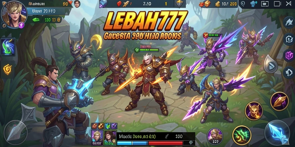 Tangkap momen seru saat bertempur di LEBAH777 dengan karakter unik.