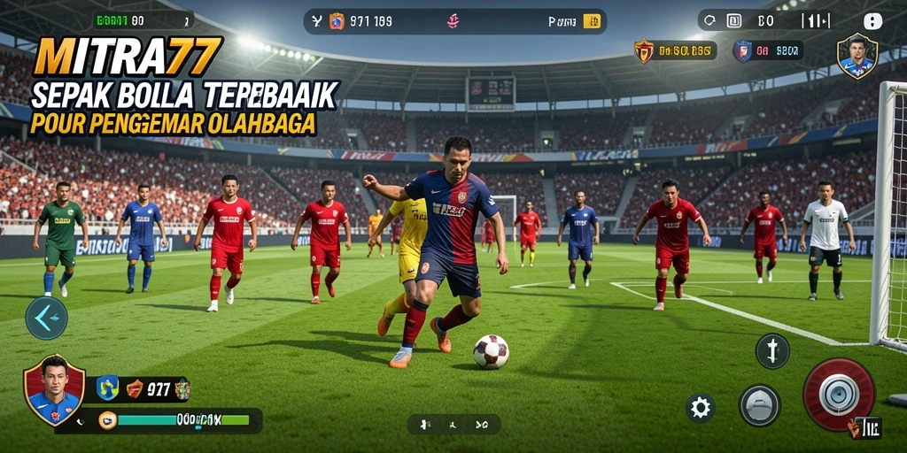 Tampilan gameplay seru dan mendebarkan di MITRA77.