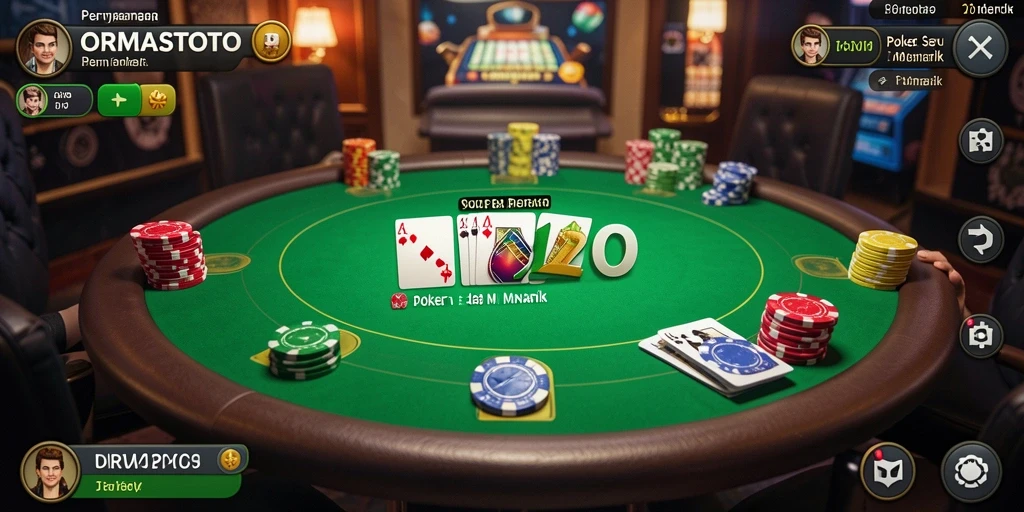 Tampilan gameplay seru di ORMASTOTO dengan pemain aktif.