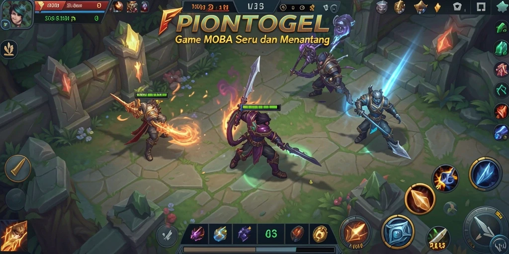 Tampilan gameplay seru dalam PIONTOGEL yang memikat.