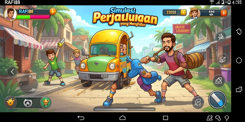 Screenshot permainan RAFI88 menunjukkan pengalaman simulasi yang mendalam.
