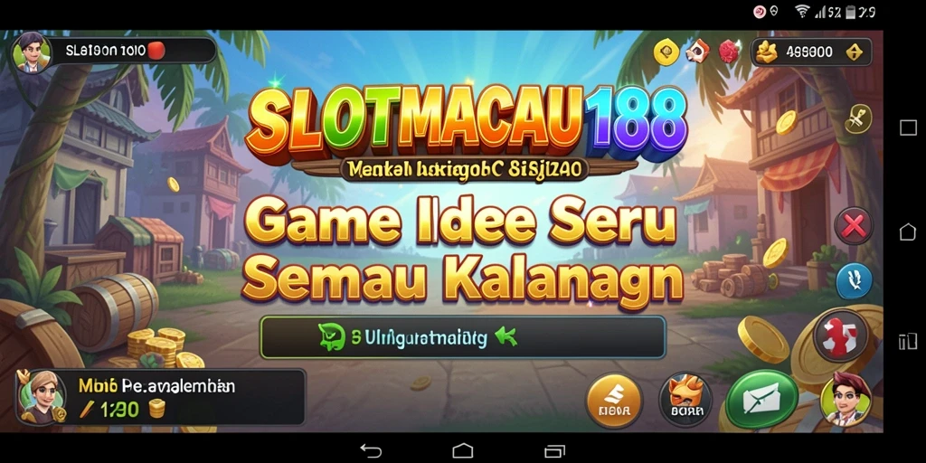 Tampilan menarik dari gameplay Idle SLOTMACAU188 dengan berbagai karakter.