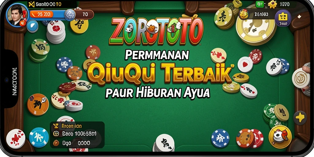 Tampilan menarik dari gameplay ZOROTOTO yang menampilkan QiuQiu.